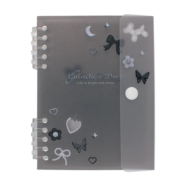 [3月中旬入荷予定]  　クリアシール帳　ドロップ