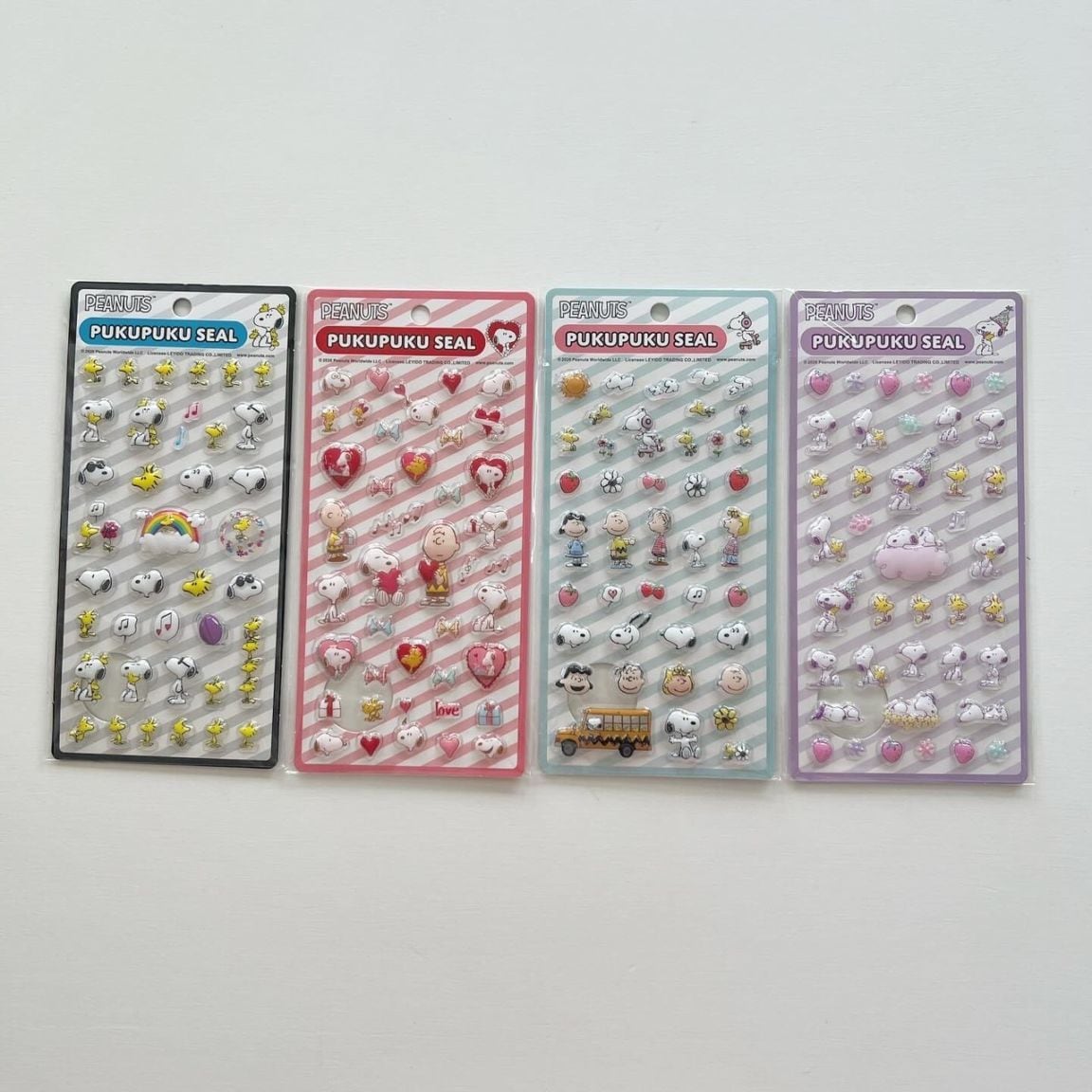 [即納]  　スヌーピー　ぷくぷく立体シール