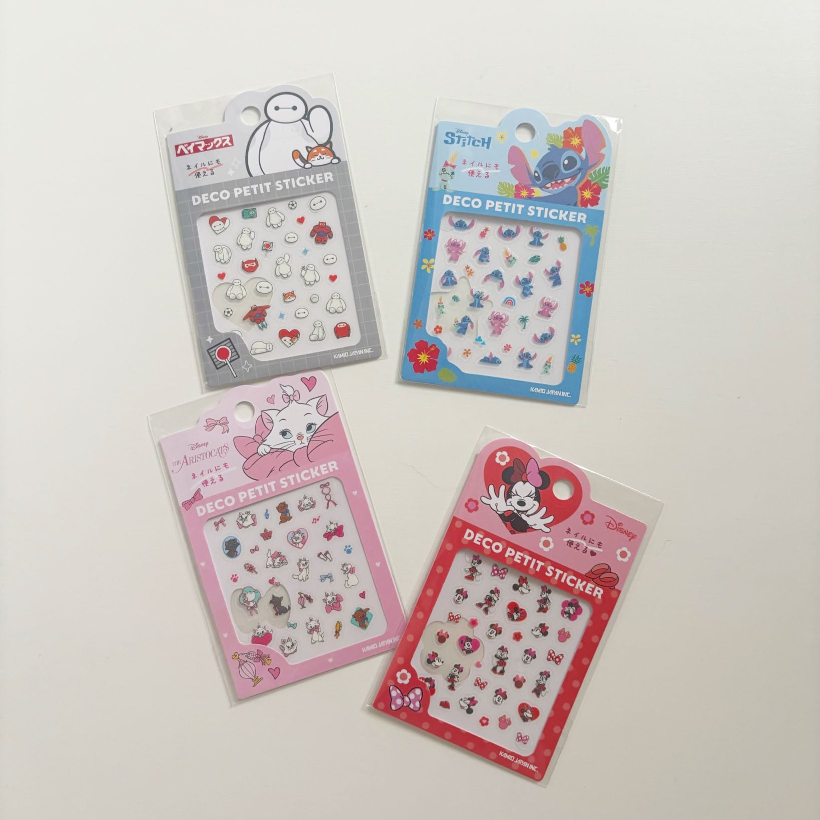 [即納]  ディズニー　デコプチステッカー　ネイルシール