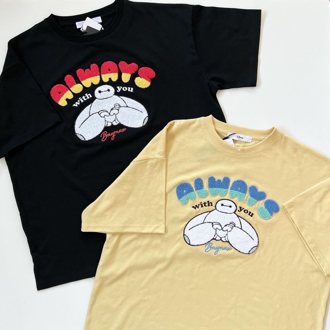 大人size[即納]  ベイマックス　サガラ刺繍　半袖Tシャツ