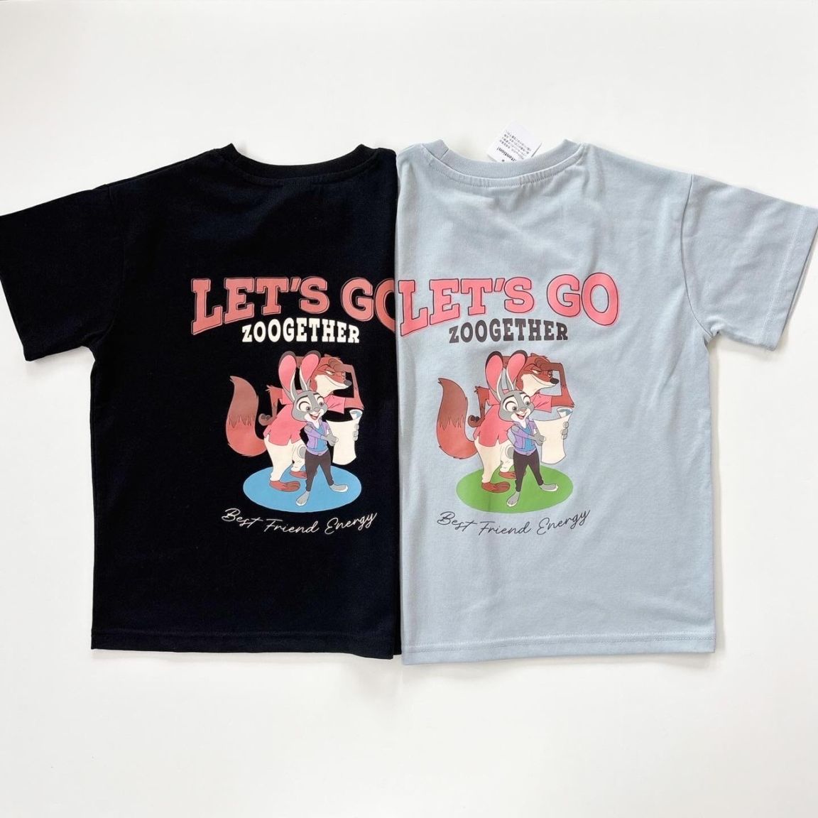 140.150.160size[即納]  ズートピア　半袖Tシャツ
