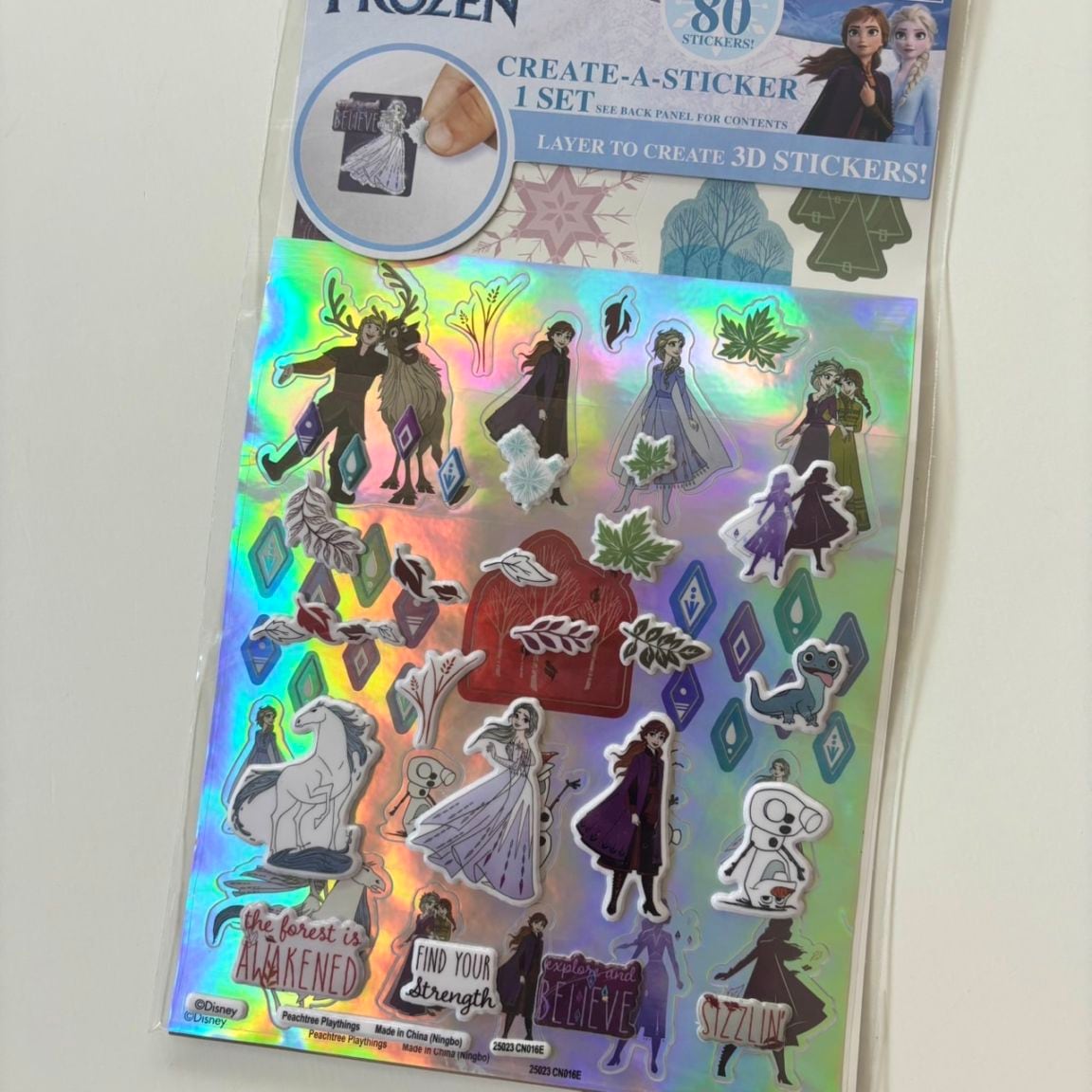 [即納]   アナと雪の女王 クリエイトステッカー OVER80