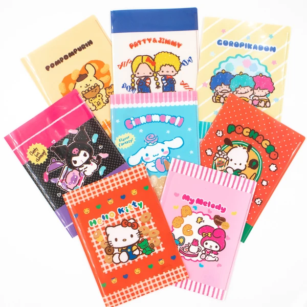 [即納]   ◆ サンリオキャラクターズおやつパーティー ◆ A5クリアファイル