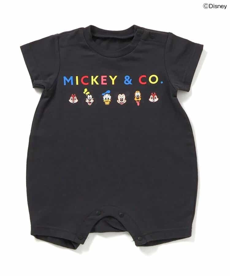 70/80size[即納]   【リンク】【ディズニー】ミッキー＆フレンズ/ロンパス   ( BREEZE )
