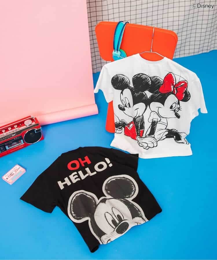 90-140size[即納] 【リンク】ディズニーキャラクター/ビッグシルエットTシャツ    ( BREEZE )