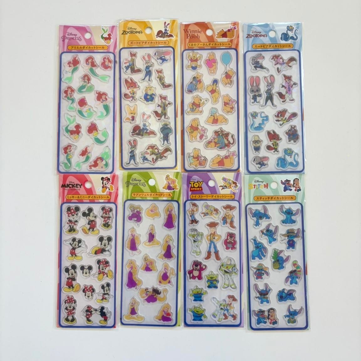 [即納]  ディズニー　アクリルダイカットシール