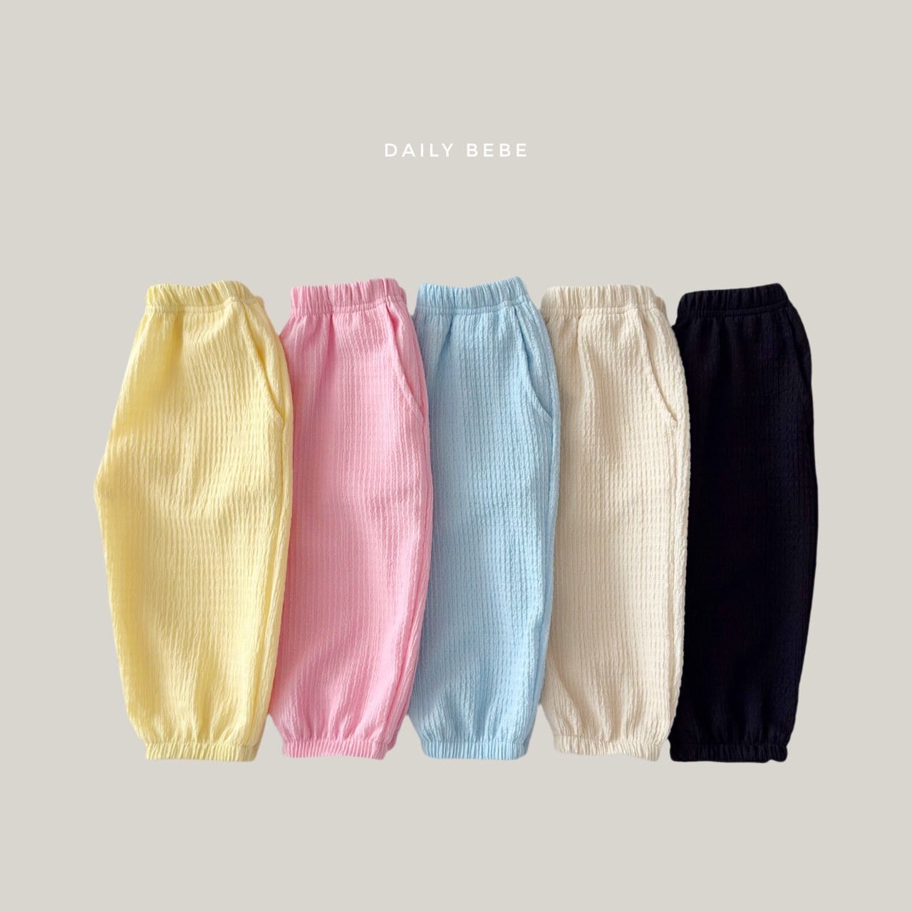 <  daily bebe 2026SS 予約>   ayaka_osaihou   水色130     【5/31までに決済】