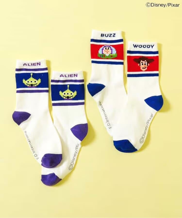 13-21size[即納]     ディズニーキャラクター トイ・ストーリー/ソックス   ( BREEZE )