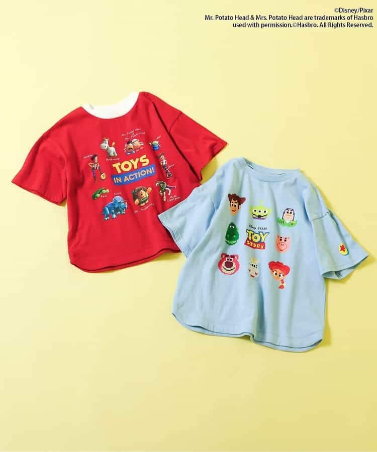 80-140size[即納]     ディズニーキャラクター トイ・ストーリー/ グラフィックTシャツ   ( BREEZE )