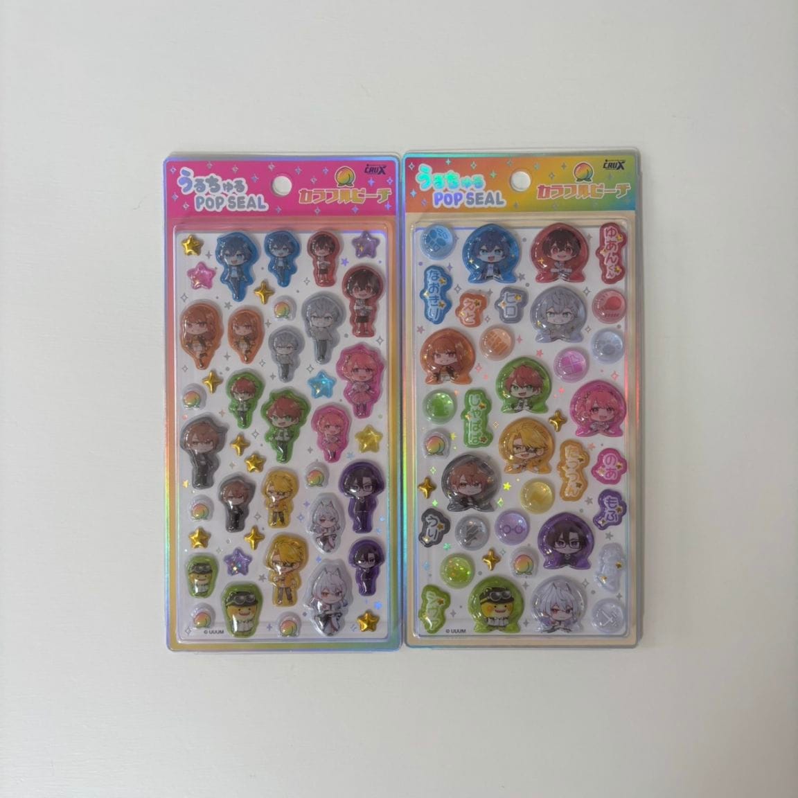 ＜即納＞カラフルピーチ　うるちゅる　POP SEAL シール