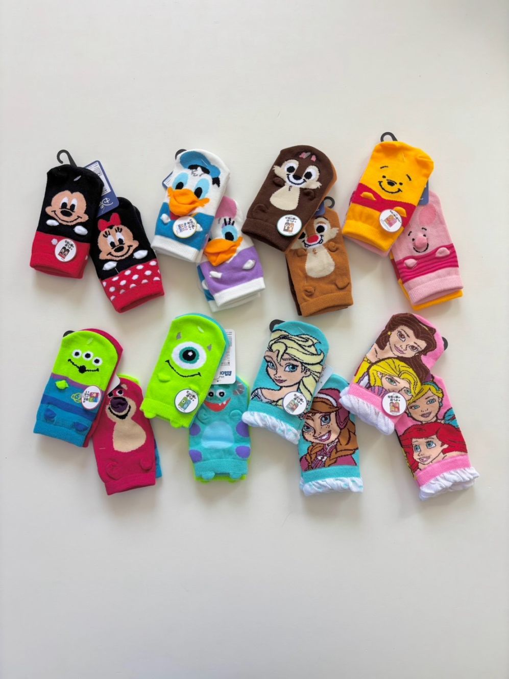 [即納]  16-19cm ディズニーパペットソックス