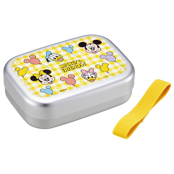 ミッキー&フレンズ アルミ弁当箱 370ml|ミッキー&フレンズ/風船|1週間以内配送