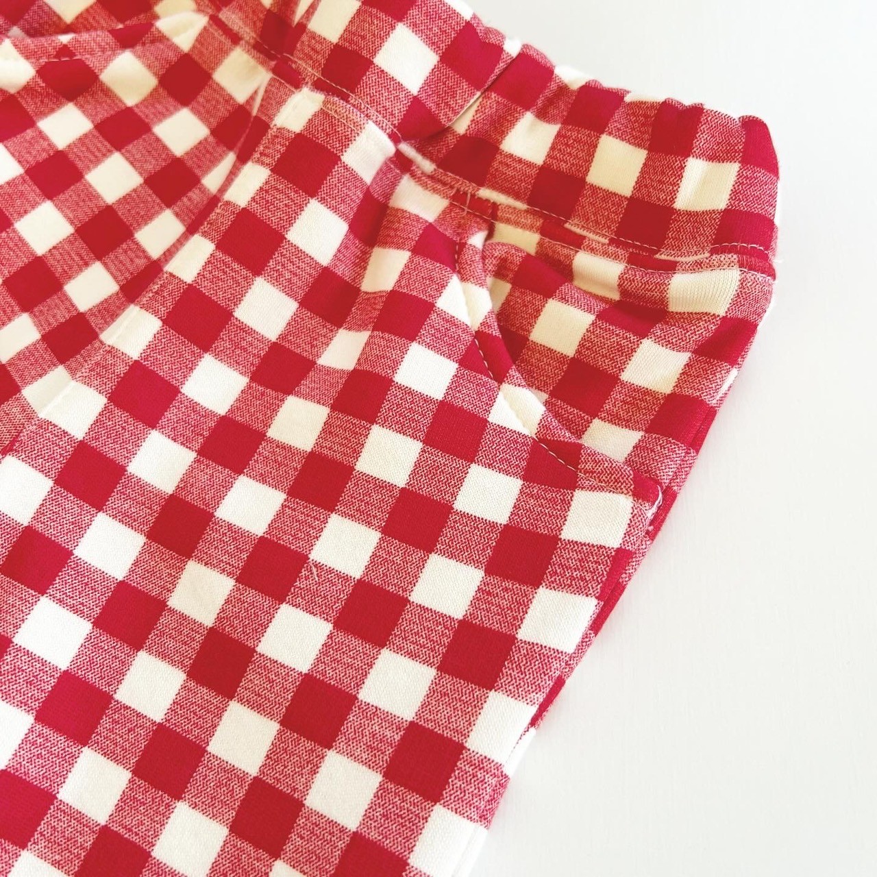 80－140size [即納]  総柄爆温裏起毛長パンツ  　(moujonjon)