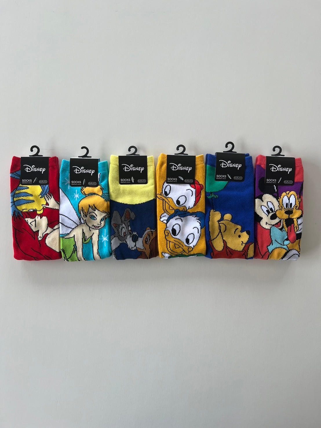 23-25㎝[即納]  靴下 ハイソックス "ディズニー"