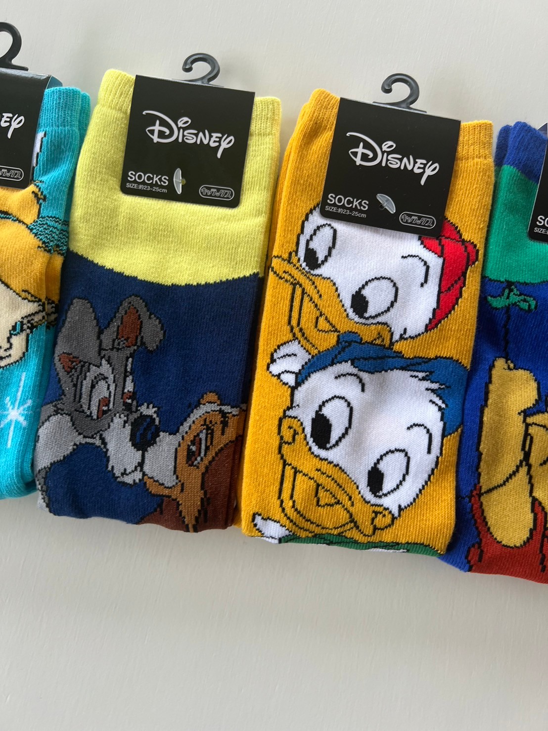 23-25㎝[即納]  靴下 ハイソックス "ディズニー"