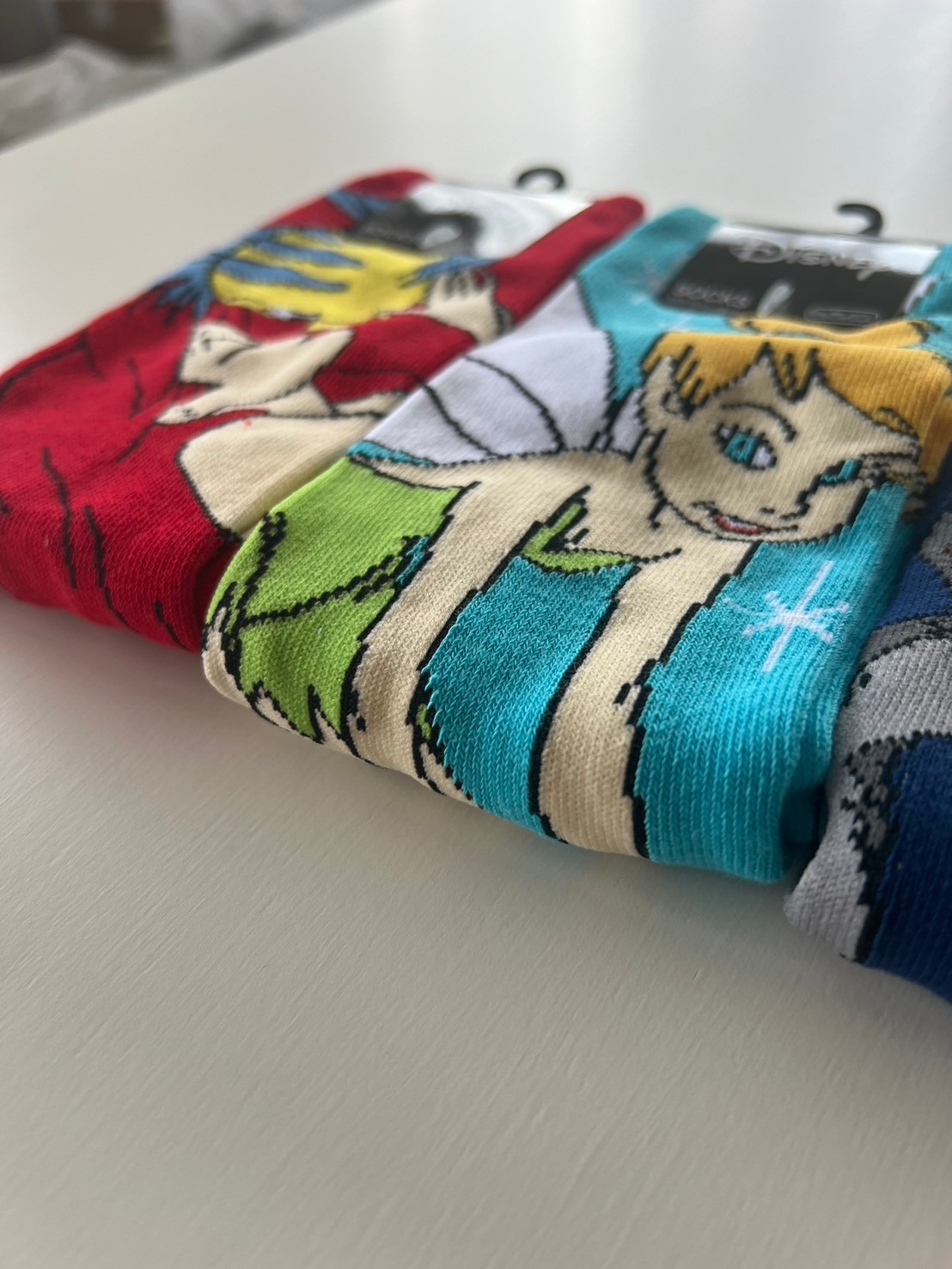 23-25㎝[即納]  靴下 ハイソックス "ディズニー"