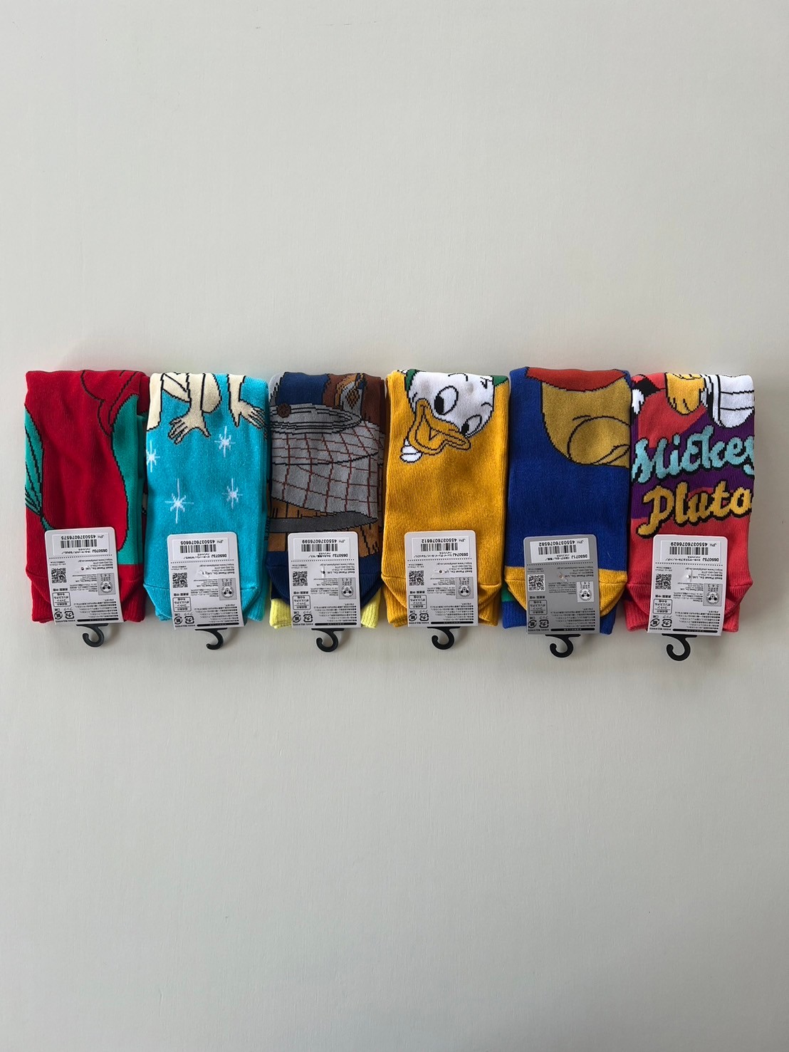 23-25㎝[即納]  靴下 ハイソックス "ディズニー"