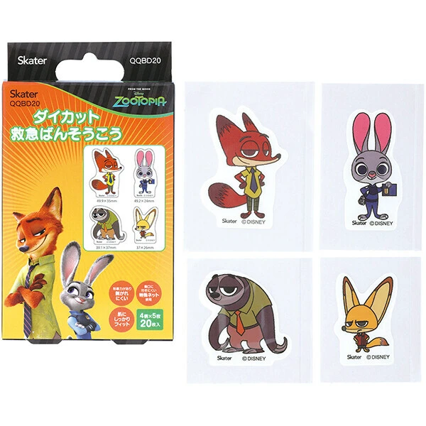 [即納]     ディズニー ダイカット救急絆創膏(ばんそうこう) 20枚入 