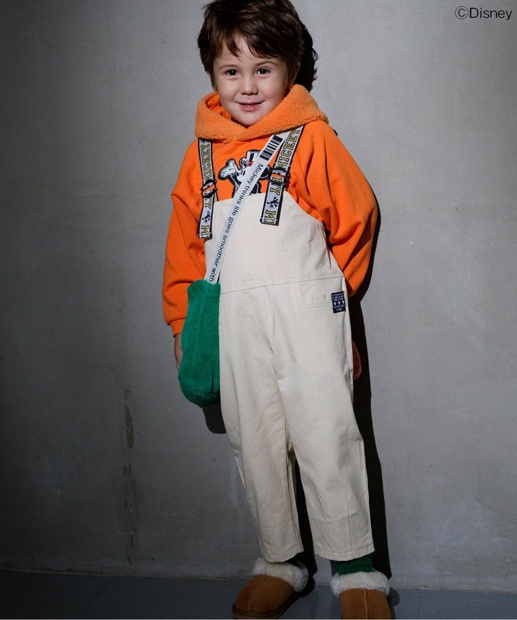 80-140size [即納]    ディズニーキャラクター/サロペットパンツ (BREEZE)