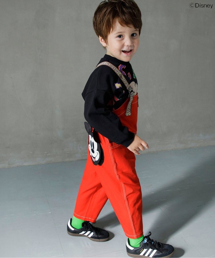 80-140size [即納]    ディズニーキャラクター/サロペットパンツ (BREEZE)