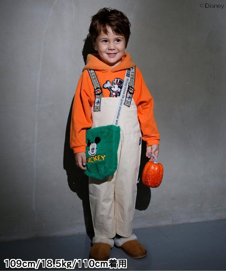 80-140size [即納]    ディズニーキャラクター/サロペットパンツ (BREEZE)