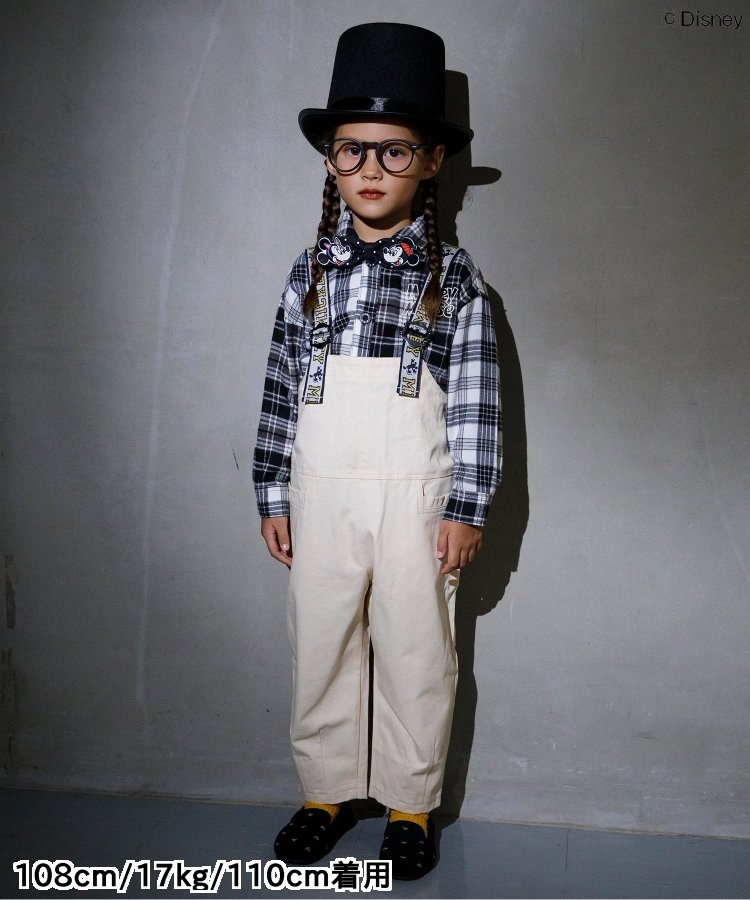 80-140size [即納]    ディズニーキャラクター/サロペットパンツ (BREEZE)