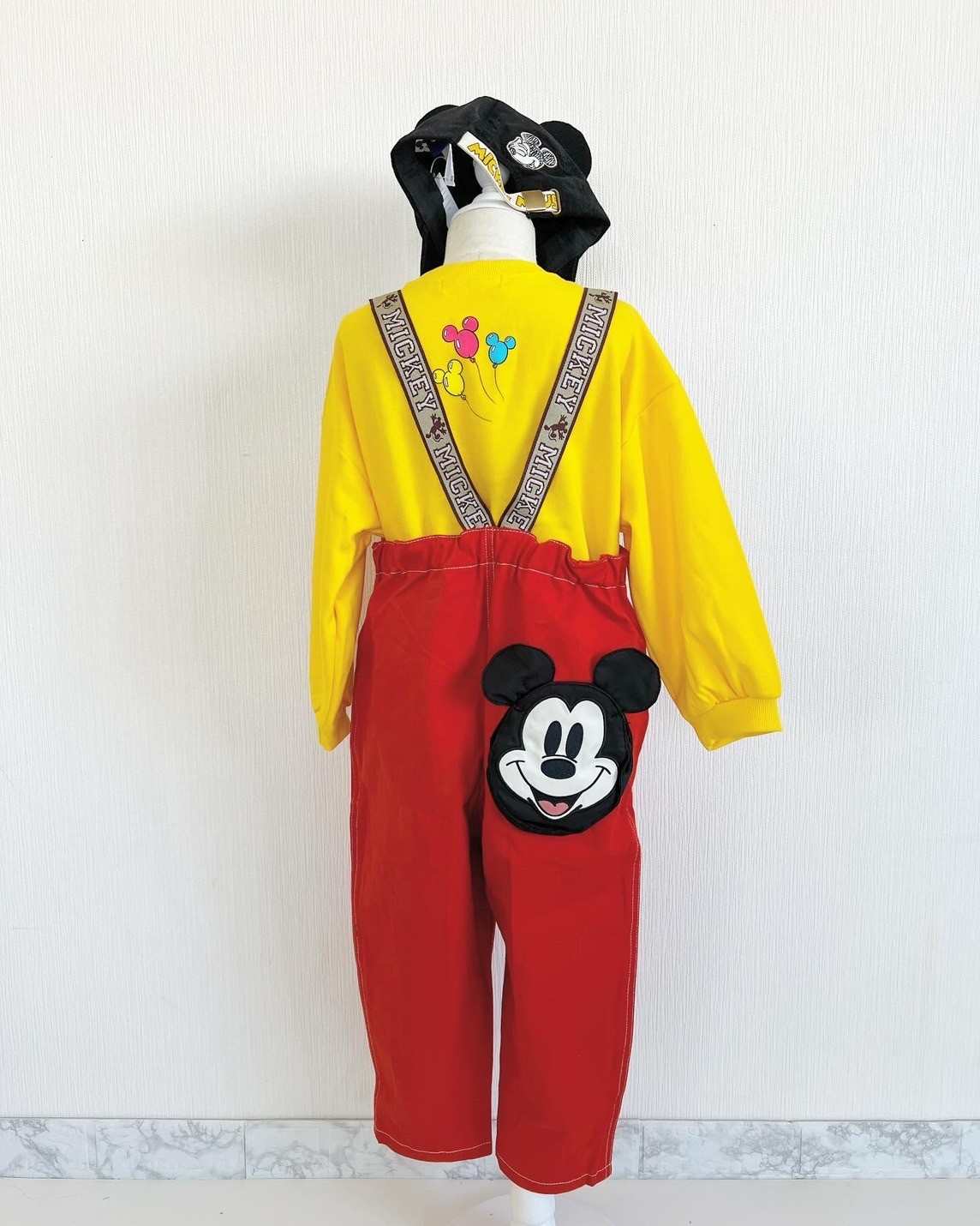 80-140size [即納]    ディズニーキャラクター/サロペットパンツ (BREEZE)