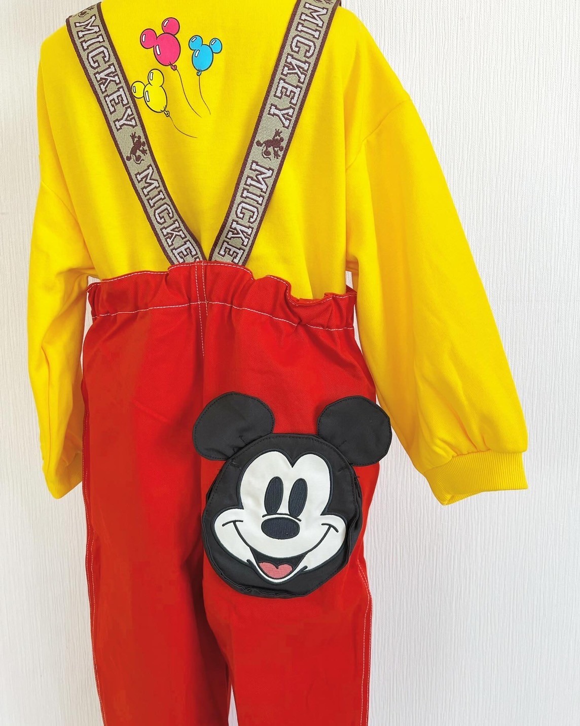 80-140size [即納]    ディズニーキャラクター/サロペットパンツ (BREEZE)