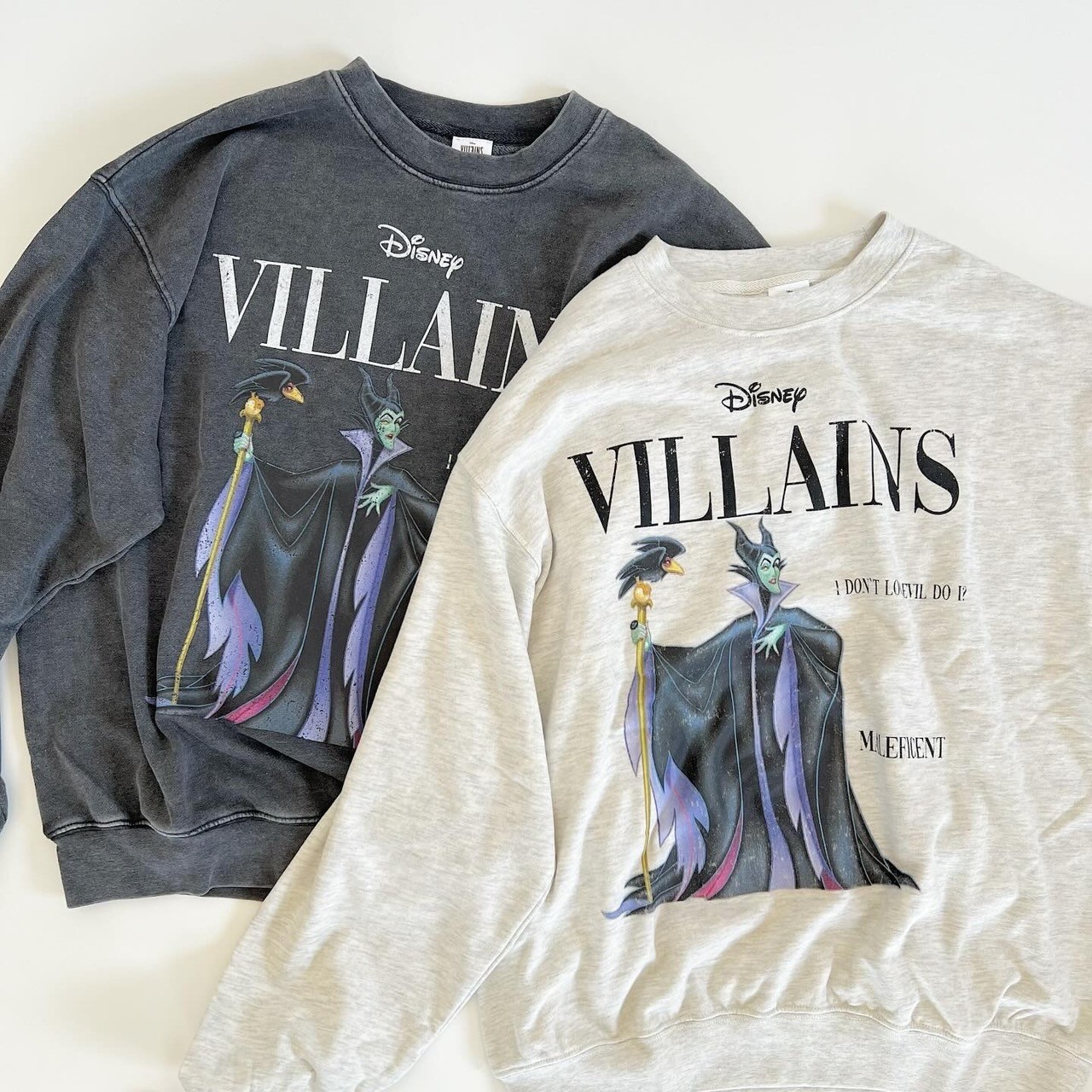 【上海ディズニー限定】ヴィランズ　スウェット Disney ヴィランズ VILLANS スウェット トレーナー メンズ