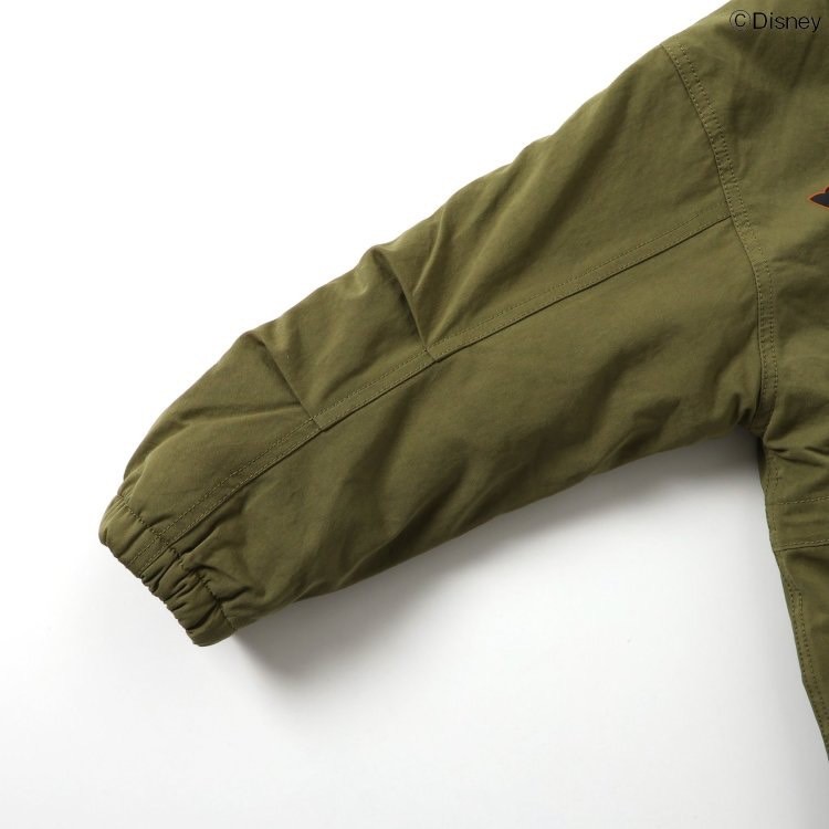 80-130size [即納]    ディズニーキャラクター/HAPPYモッズコート(BREEZE)