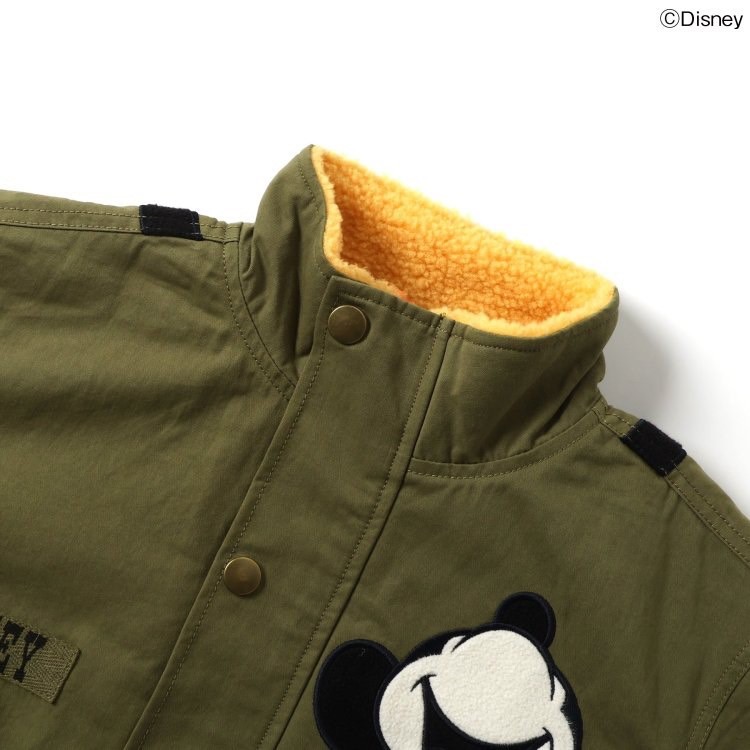 80-130size [即納]    ディズニーキャラクター/HAPPYモッズコート(BREEZE)