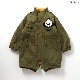 80-130size [即納]    ディズニーキャラクター/HAPPYモッズコート(BREEZE)