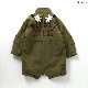 80-130size [即納]    ディズニーキャラクター/HAPPYモッズコート(BREEZE)