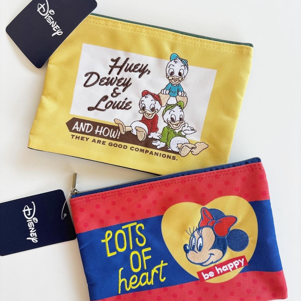 [即納]   ディズニ－ ヒューイデューイルーイ グッドコンパニオンズ フラットポーチ