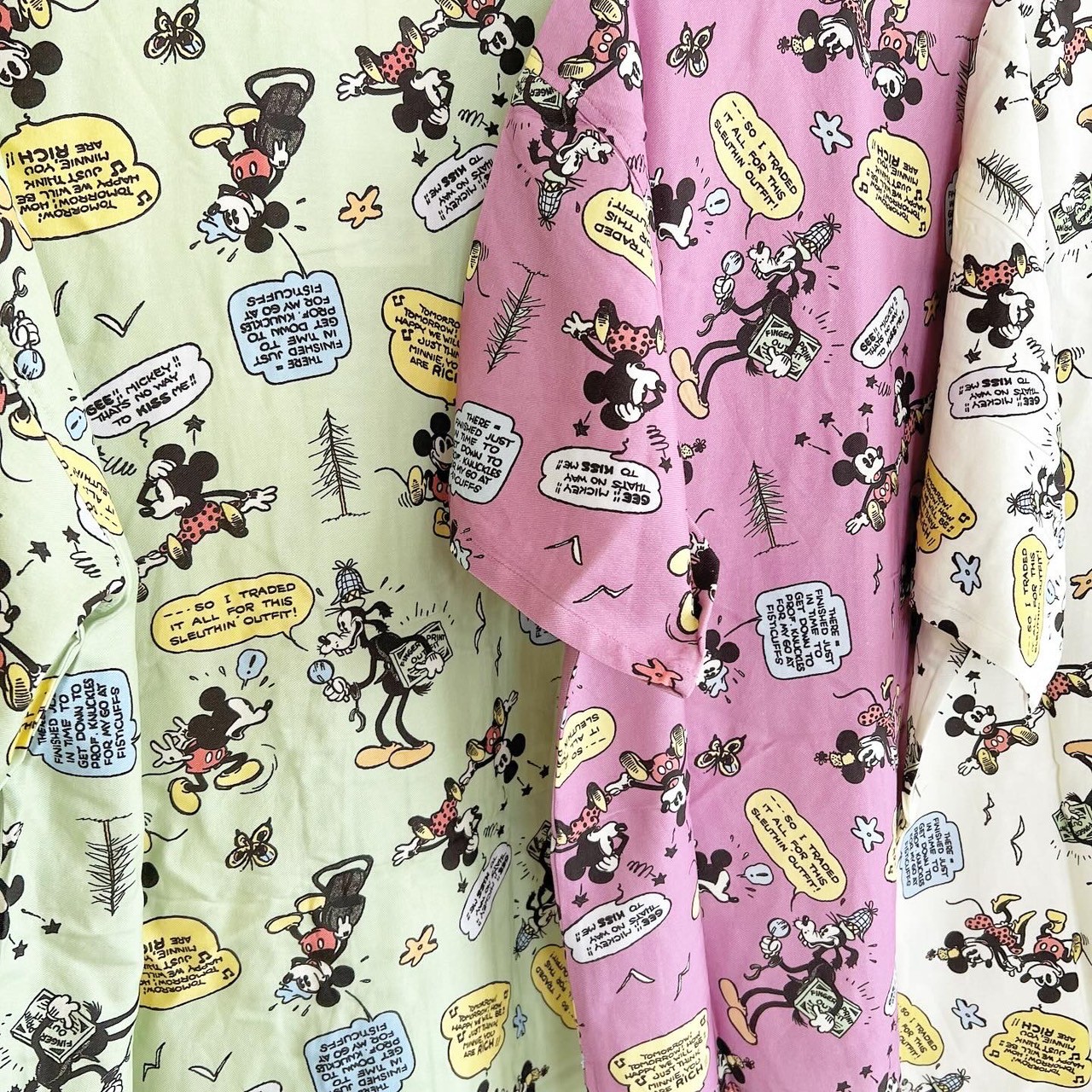 大人size [即納] 【ディズニーキャラクター】アロハシャツ (F.O.KIDS