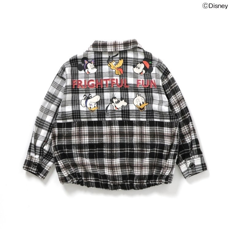 90size [即納]    ディズニーキャラクター/シャツジャケット(BREEZE)