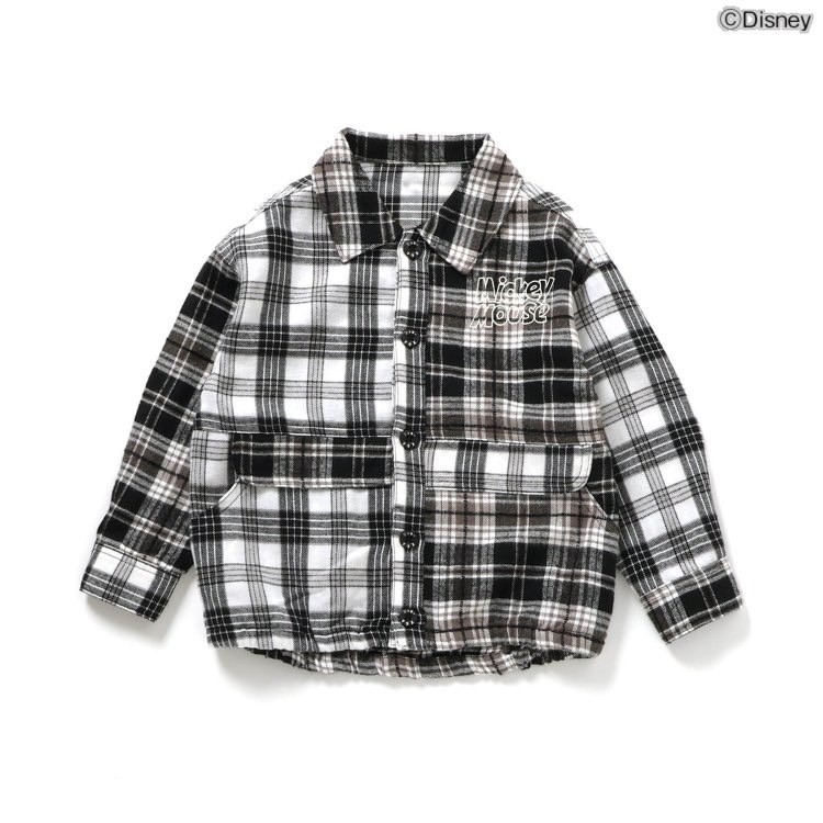 90size [即納]    ディズニーキャラクター/シャツジャケット(BREEZE)