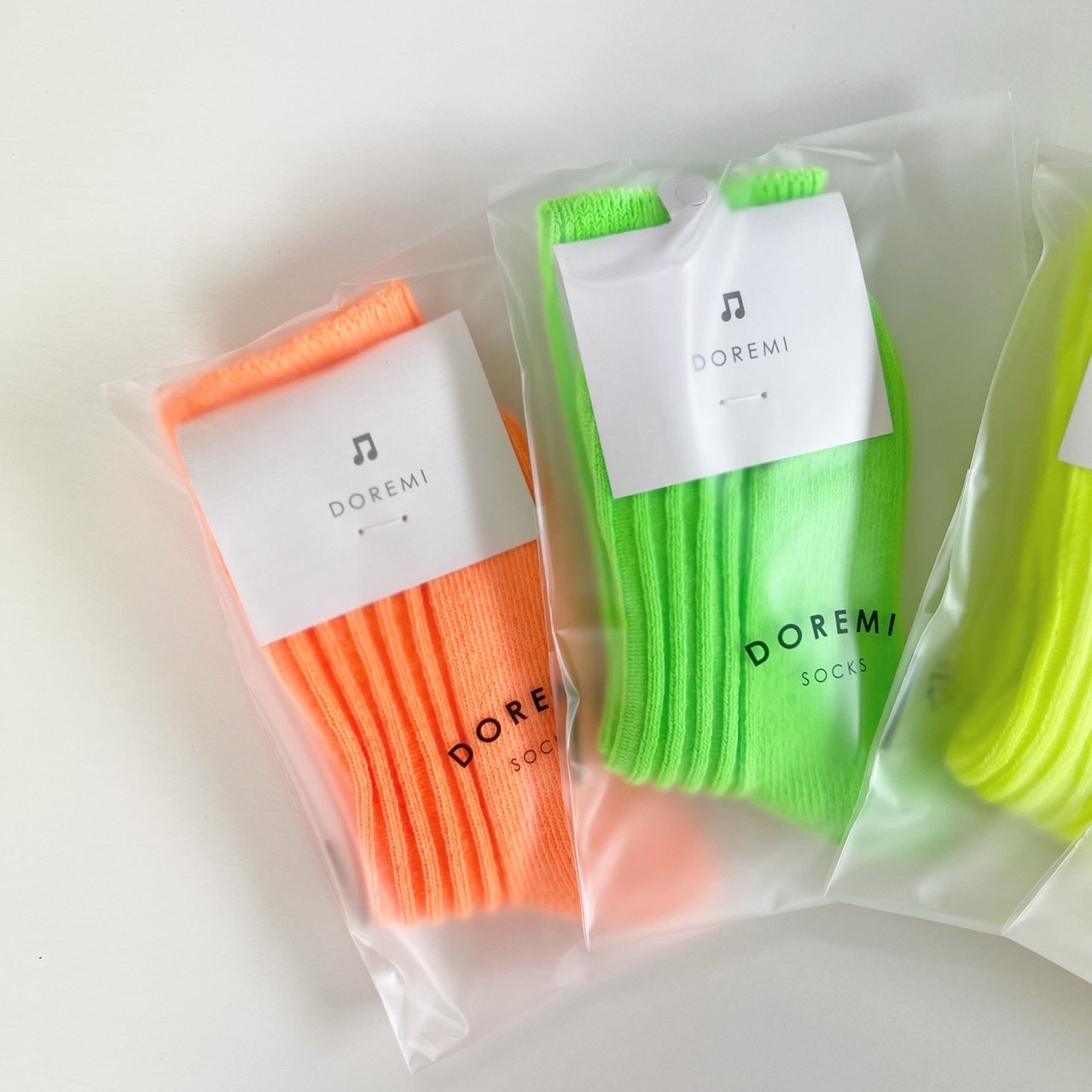 Baby-20cm[即納] ネオンカラーソックス4足セット | all items | mes 