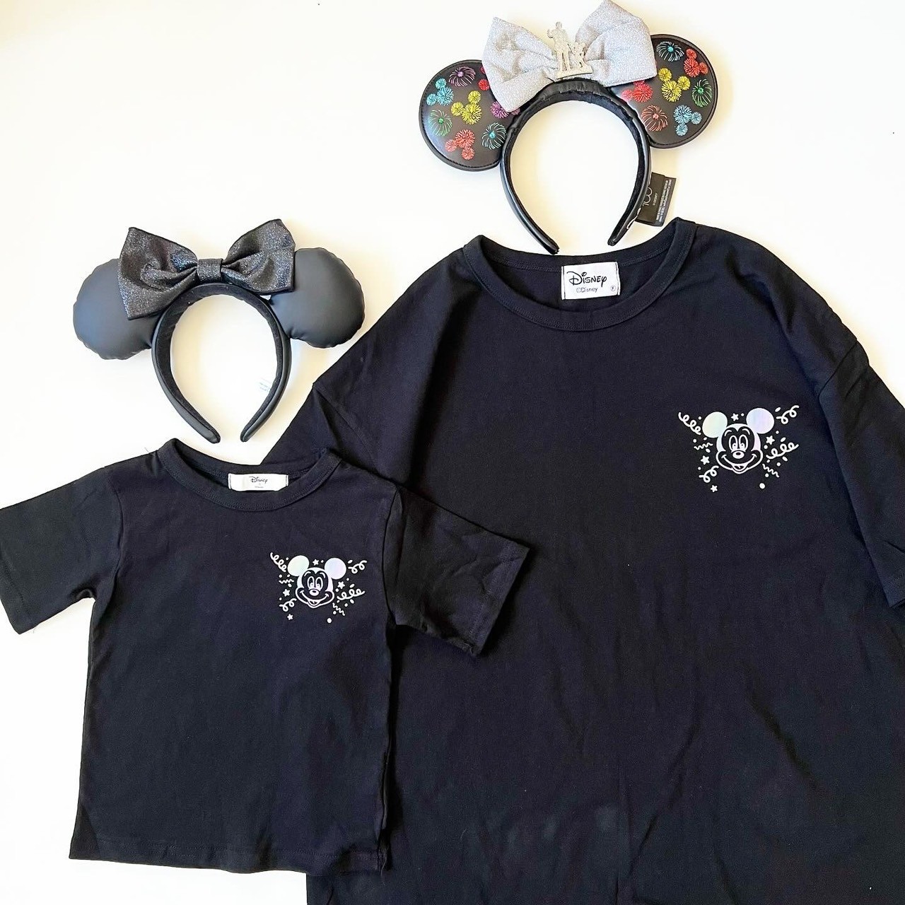 90-150.大人size[即納]    GOOD VIBES レインボー半袖Tシャツ  (mes favoris original )