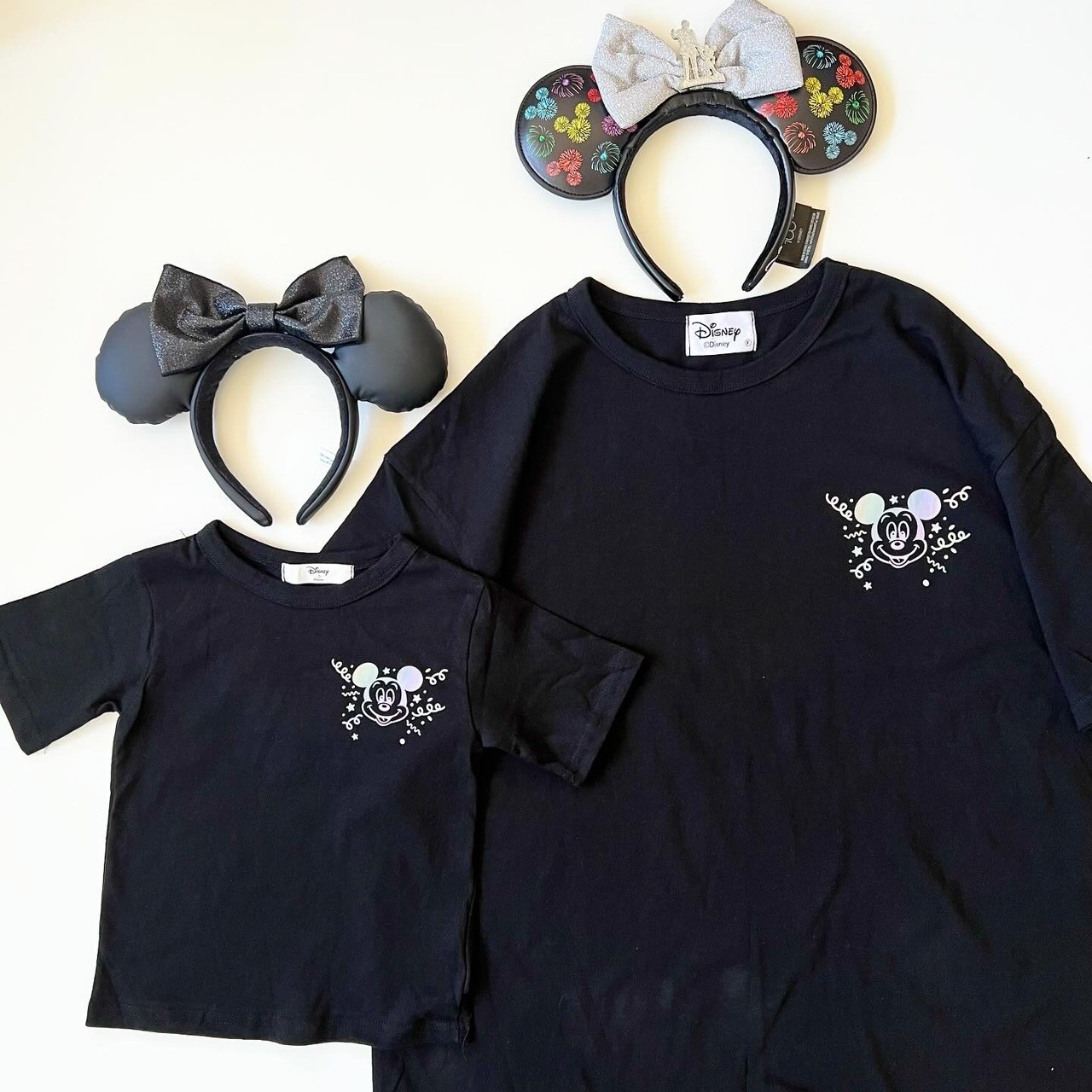 90-150.大人size[即納]    GOOD VIBES レインボー半袖Tシャツ  (mes favoris original )