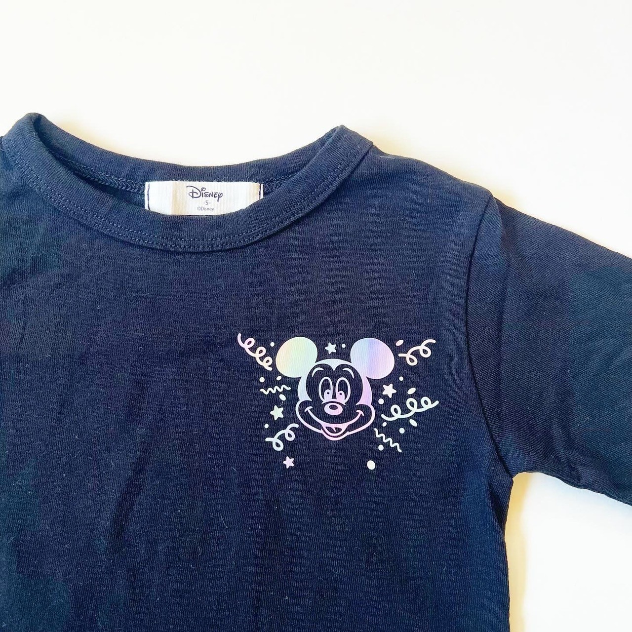 90-150.大人size[即納]    GOOD VIBES レインボー半袖Tシャツ  (mes favoris original )