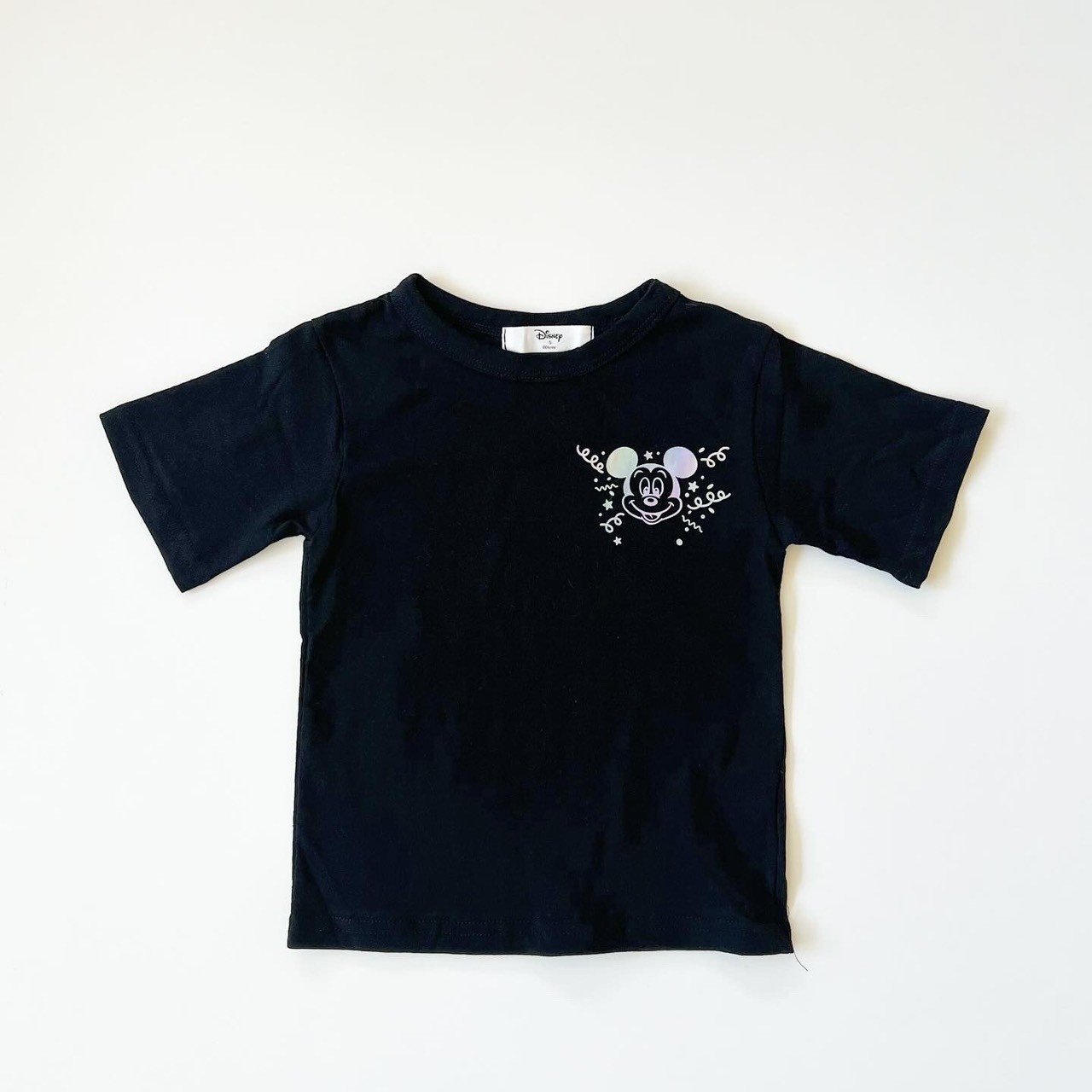 90-150.大人size[即納]    GOOD VIBES レインボー半袖Tシャツ  (mes favoris original )