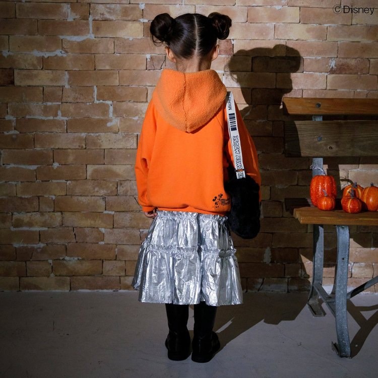 80-140size [即納]    ディズニーキャラクター/フードボアパーカー(BREEZE)