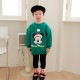 ＜アウトレット＞90-150size[即納] Mickey Santa mtm 裏起毛 (heart baby)