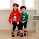 ＜アウトレット＞90-150size[即納] Mickey Santa mtm 裏起毛 (heart baby)