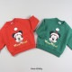 ＜アウトレット＞90-150size[即納] Mickey Santa mtm 裏起毛 (heart baby)