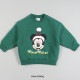 ＜アウトレット＞90-150size[即納] Mickey Santa mtm 裏起毛 (heart baby)