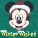 ＜アウトレット＞90-150size[即納] Mickey Santa mtm 裏起毛 (heart baby)