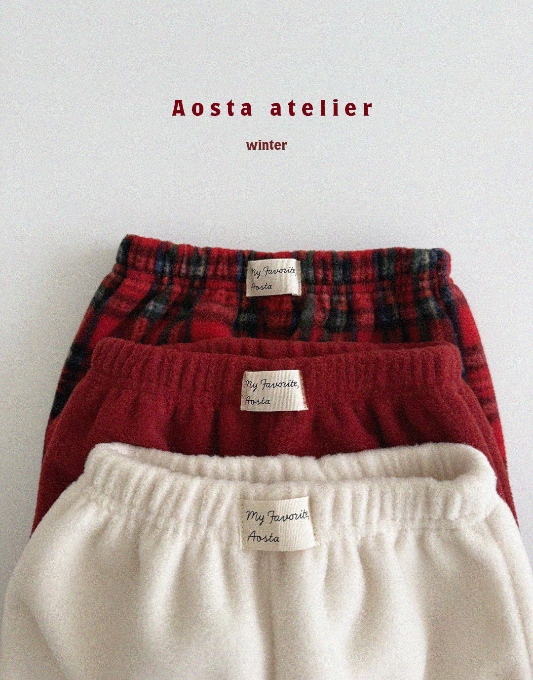 0-5歳size [即納]     Winter Bonbon  pants (Aosta)