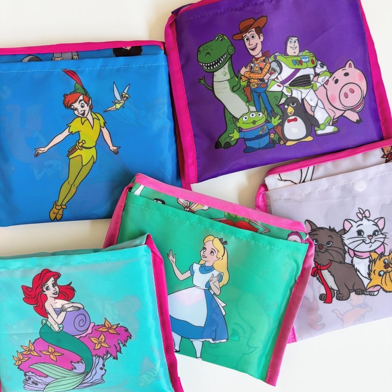 [即納]    ショッピングバッグ　"ディズニー・ピクサー"　マーメイド・アリス